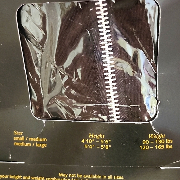 VINTAGE Y2K!! Brand New FREDRICK'S OF HOLLYWOOD ZIP-UP JERSEY THIGH-HI'S-S - Picture 3 of 6